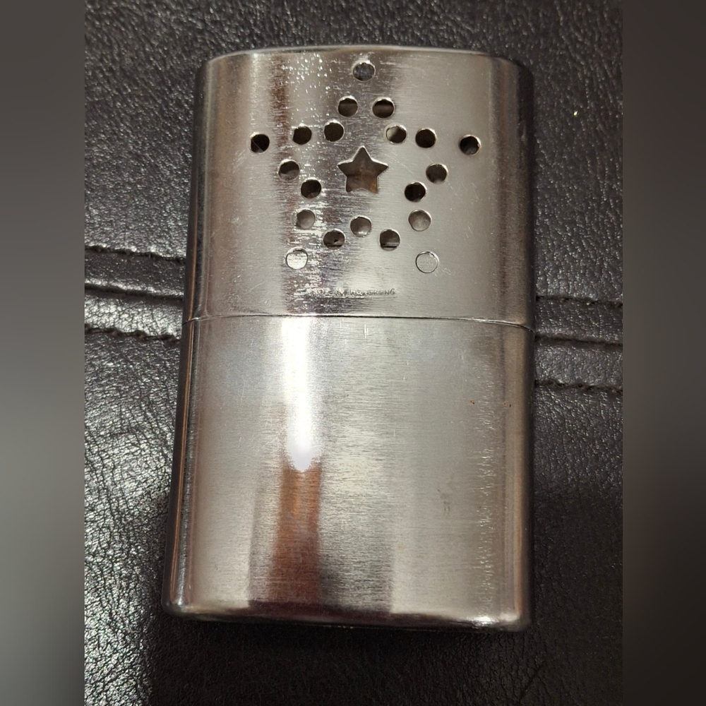 Vintage 4.5" Model GI Hand Warmer Untested. A&C
